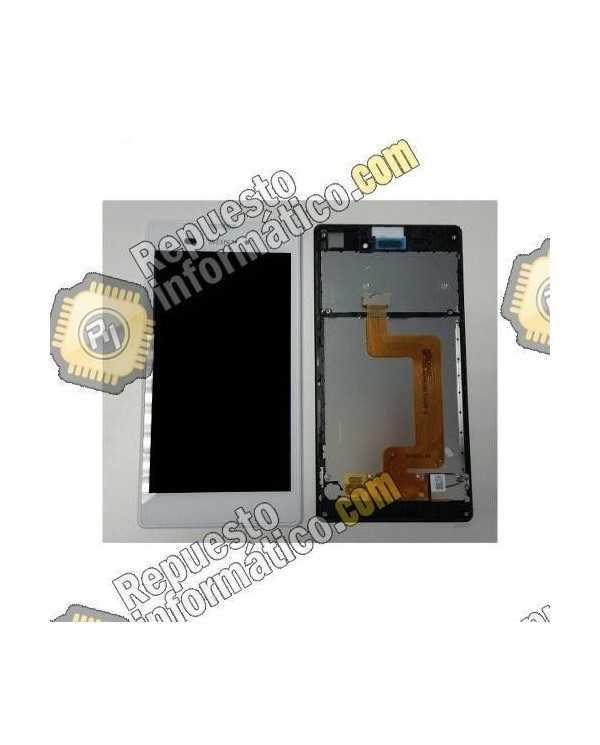 Pantalla (LCD+TACTIL+MARCO) Xperia T3 (Blanca) Desmontaje