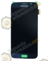 Pantalla (lcd+tactil) Negra Samsung Galaxy S6 (Directo de fabrica) (GH97-17260A)