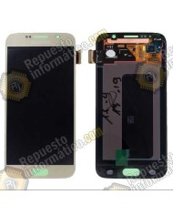 Pantalla (lcd+tactil) Dorada Samsung Galaxy S6 (Directo de fabrica) (GH97-17260C)
