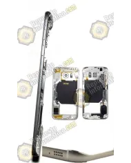 Chasis Plateado Galaxy S6 Edge (G925) +buzzer+NFC y Botones (SWAP)