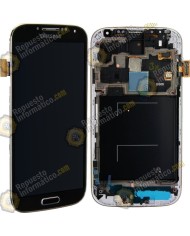 Pantalla Completa LCD + TACTIL y premarco Samsung Galaxy S4 LTE Advance i9506 (Negra) (Directo de fabrica) 100% Testeada