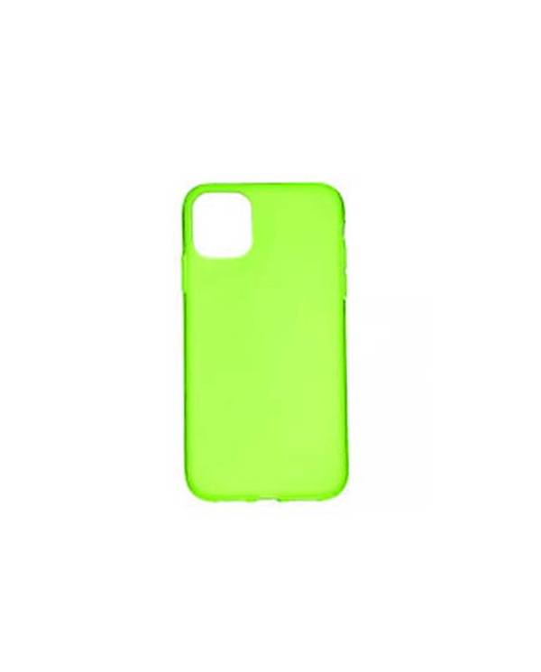Funda de Silicona para iPhone 11 Verde Neon