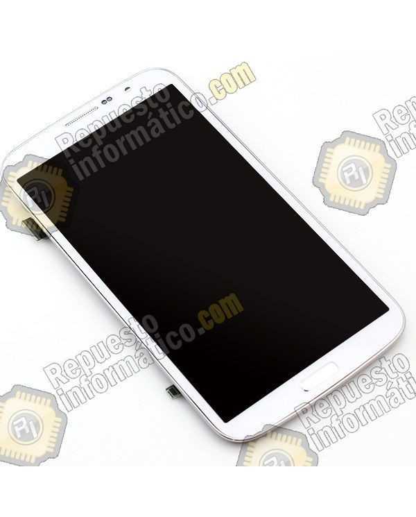 Pantalla (LCD+TACTIL+MARCO)  Galaxy Mega i9200 (Blanca)