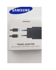 Cargador y Cable USB-C a Tipo C Original Samsung Negro