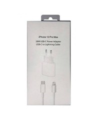 Cargador 20W USB-C y Cable USB C a Lighting para iPhone